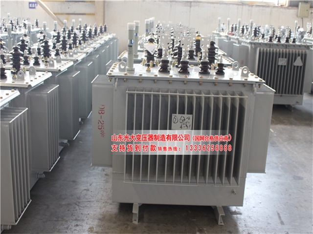 云浮SH15-1000KVA/10KV/0.4KV非晶合金变压器